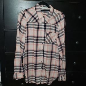 Long sleeve plaid shirt
